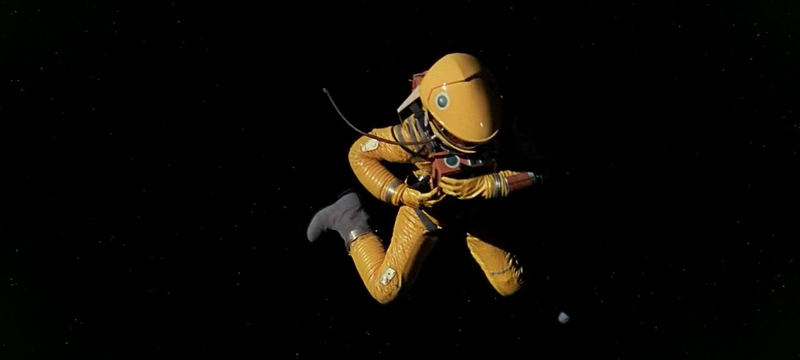 This system would’ve come in real handy for fictional character Frank Poole in 2001: A Space Odyssey. (Screenshot: Metro-Goldwyn-Mayer)
